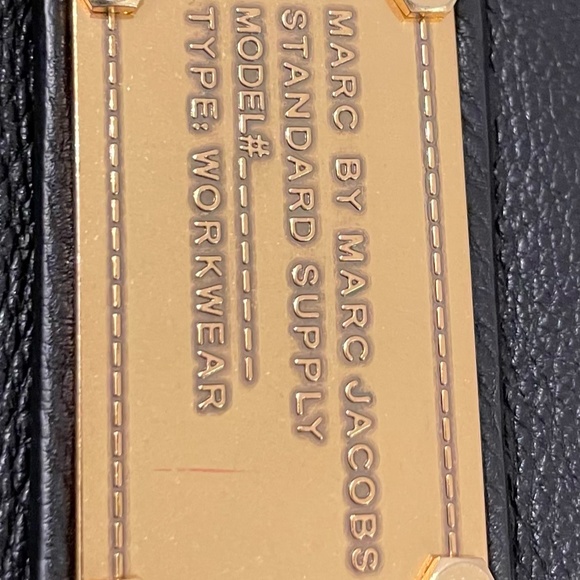 Marc By Marc Jacobs Classic Q Fran Black Pebbled Leather - Picture 16 of 16